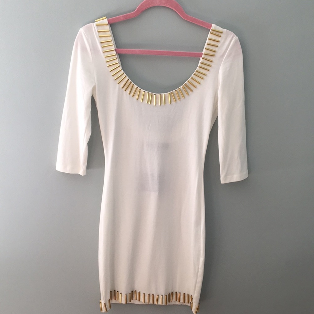 White dress from Nasty Gal